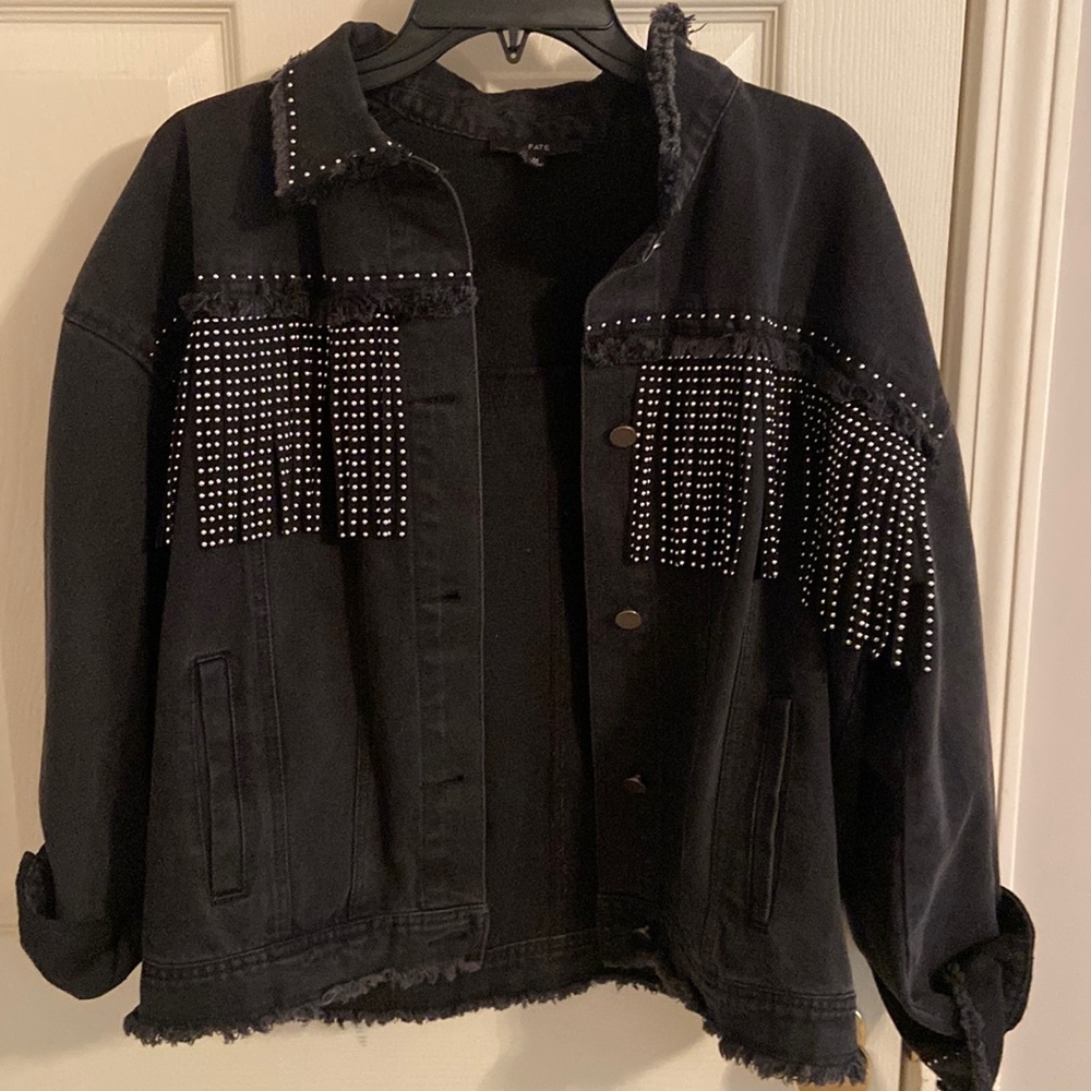 fringe jean jacket